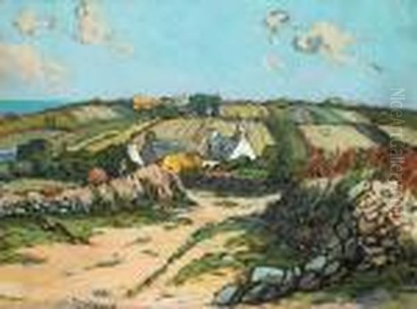 Paysage Breton Oil Painting by Jean-Charles Contel