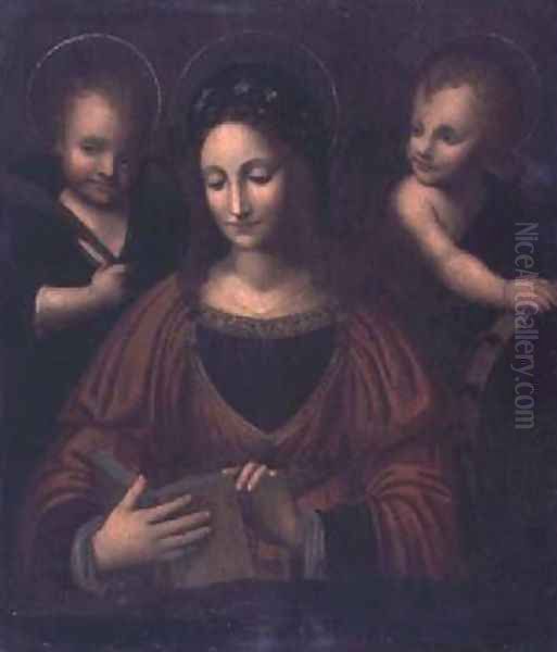 St Catherine of Alexandria Oil Painting by Bernardino Luini