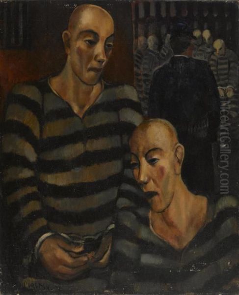 The Prisoners Oil Painting by Arthur Durstan Durston