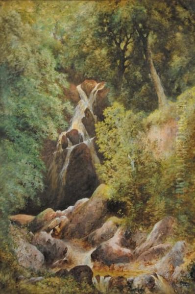 In The Leny Glen Oil Painting by Robert Frier