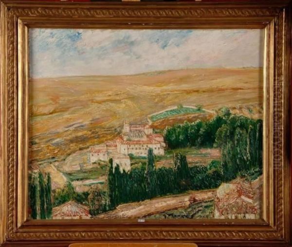 Vue Du Monastere El Parral En Espagne Oil Painting by Maurice Fromkes