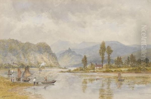 On The Rhine Oil Painting by Ward Heys