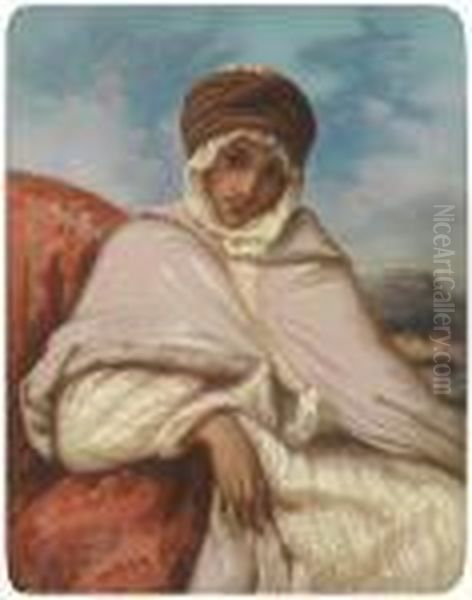 Portrait De Jeune Homme De Qualite Oil Painting by Octavie Hurel Paigne