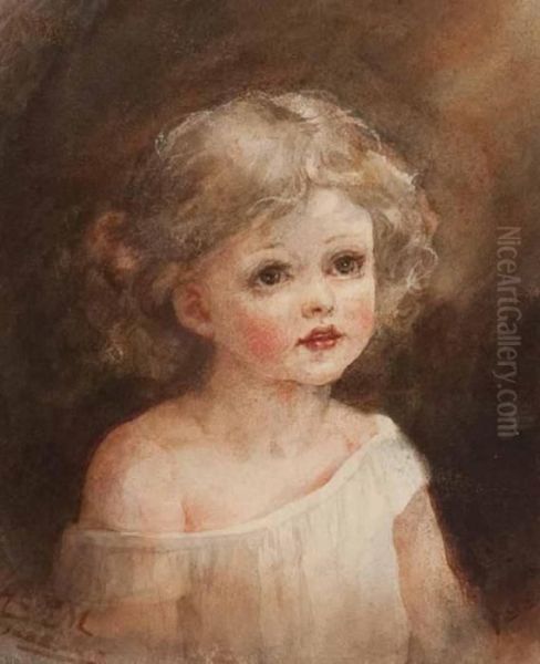 Innocence Oil Painting by Hannah Clarke Prest. Macgoun