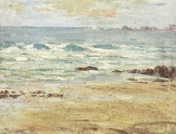 Grey Evening, Anglesea Oil Painting by Louis Mccubbin