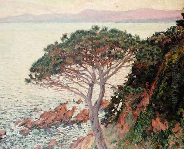 Sunset, 1916 Oil Painting by Theo van Rysselberghe