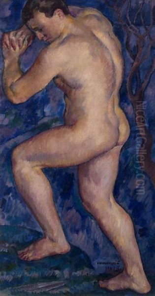 Nude Oil Painting by Ignaty Nivinsky