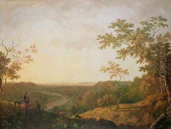 View of the River Dee, c.1761 Oil Painting by Richard Wilson