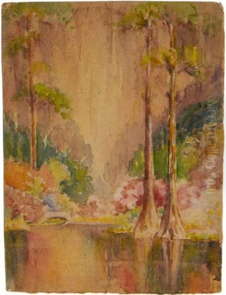 Cypress Trees by May Paine