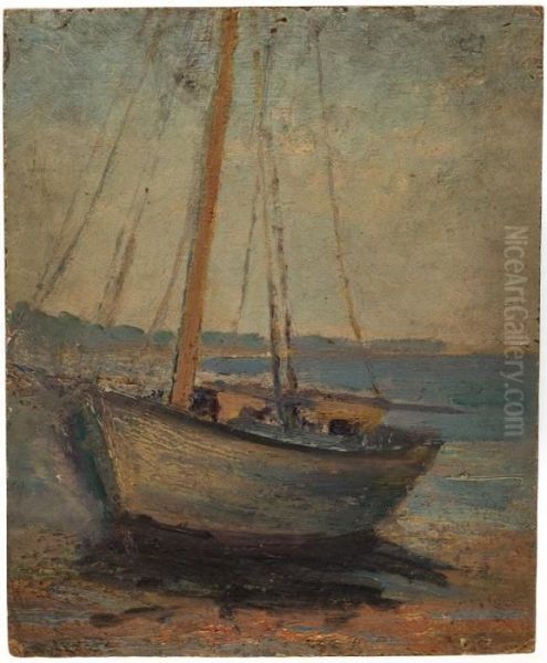 Beached Boat by May Paine