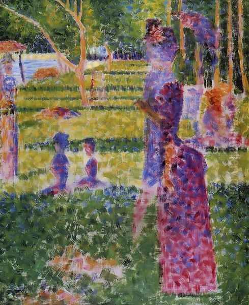 La Grande Jatte 7 Oil Painting by Georges Seurat