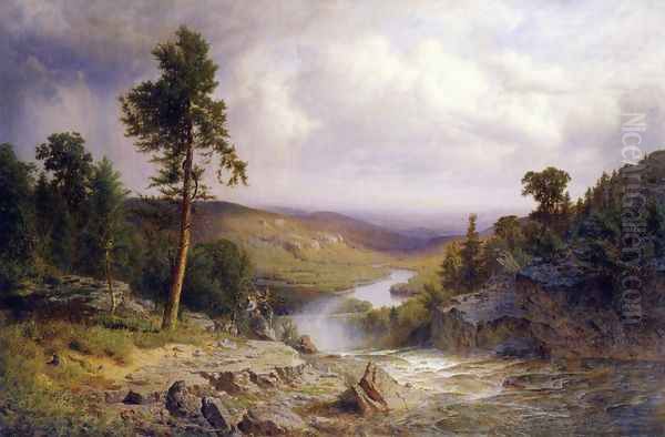 Tennessee Oil Painting by Alexander Helwig Wyant