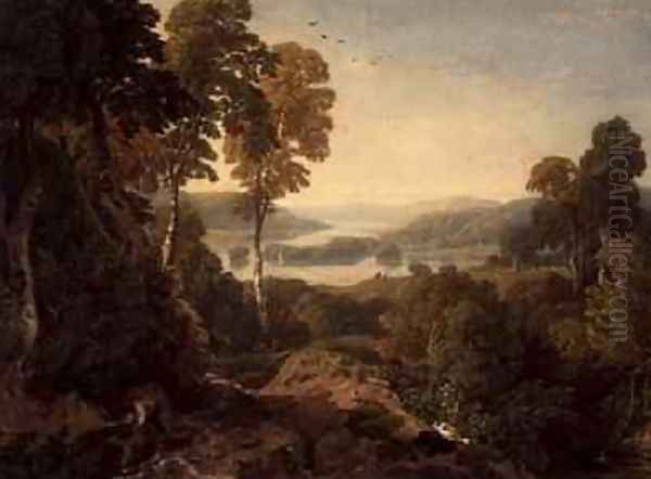 Windermere Oil Painting by William Havell