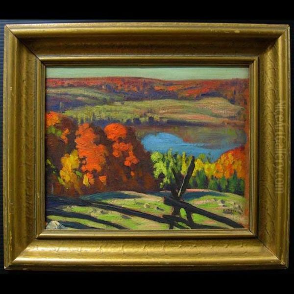 Autumn - Haliburton Oil Painting by Joseph Ernest Sampson