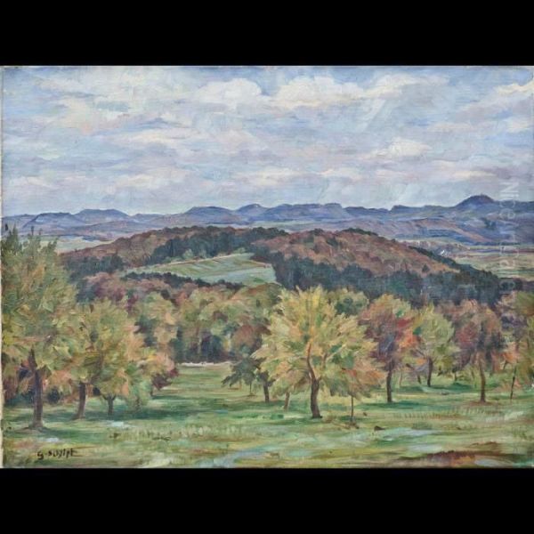 Paesaggio Austriaco Oil Painting by Carl Schildt