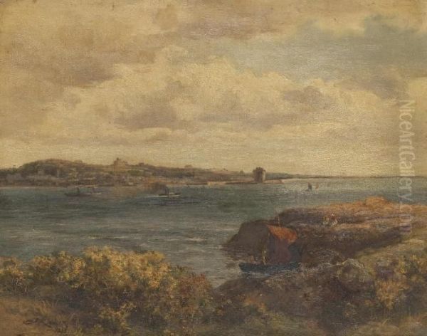 On The Coast Oil Painting by James Scott Kinnear