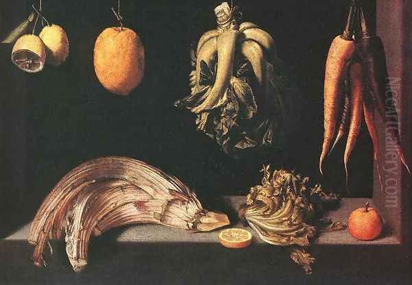 Still-life c. 1600 Oil Painting by Juan Sanchez Cotan