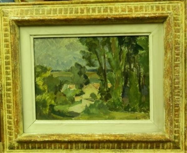 Paysage Oil Painting by Henriette Tirman