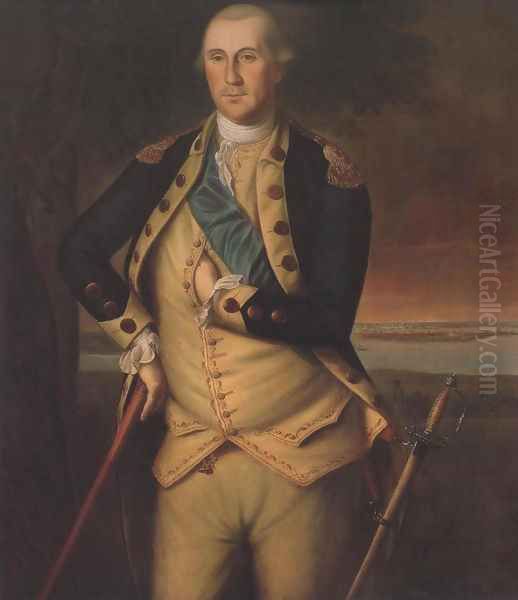 George Washington 1776 Oil Painting by Charles Willson Peale