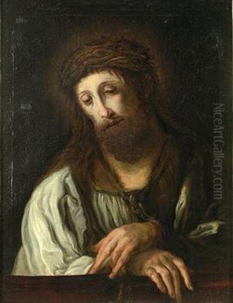 Ecce Homo Oil Painting by Franz Wenger