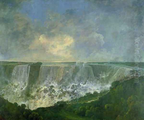 The Falls of Niagara, 1770-80 Oil Painting by Richard Wilson