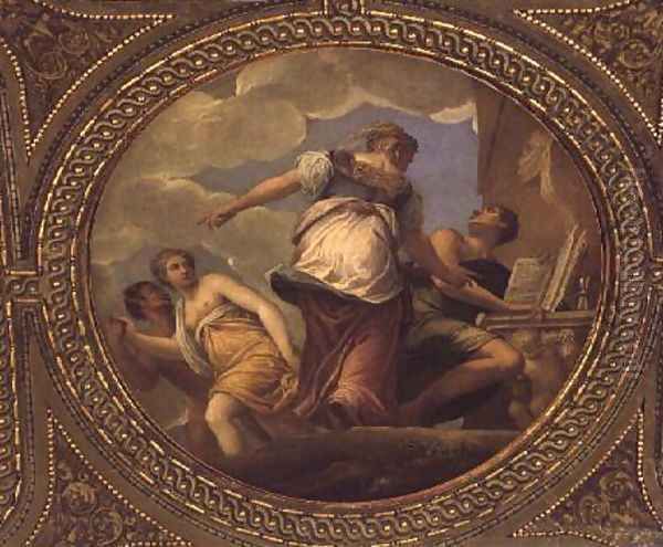 Allegory of Study Oil Painting by Gian Battista Zelotti