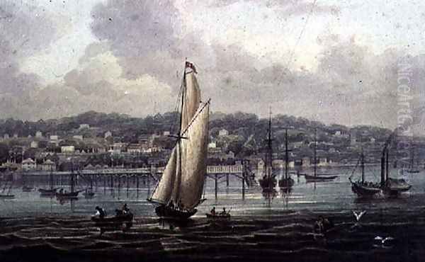 Ryde, Isle of Wight Oil Painting by Frederick Calvert