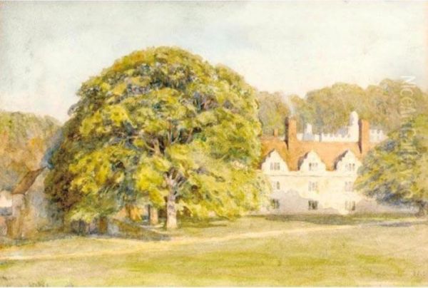 A View Of Knole, Kent Oil Painting by Helen Mary Elizabeth Allingham