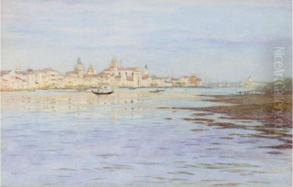 Venice Oil Painting by Helen Mary Elizabeth Allingham