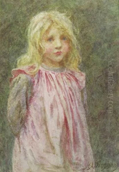 Polly Oil Painting by Helen Mary Elizabeth Allingham