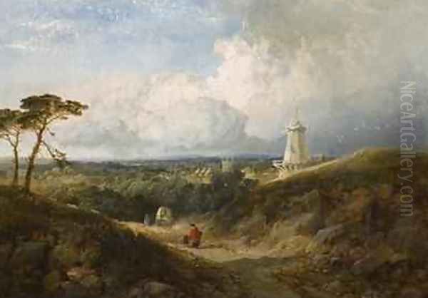 Cranbrook Kent Oil Painting by Edmund John Niemann, Snr.