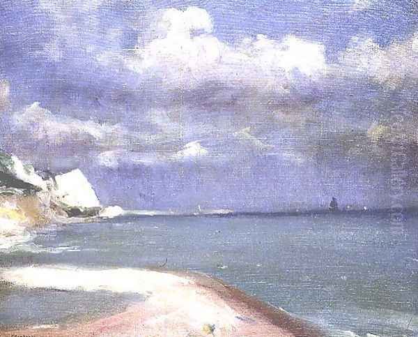 Approaching Storm Oil Painting by Theodore Roussel