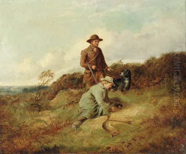 The Sportsman's Pupil
Oil On Canvas Oil Painting by Richard Ansdell