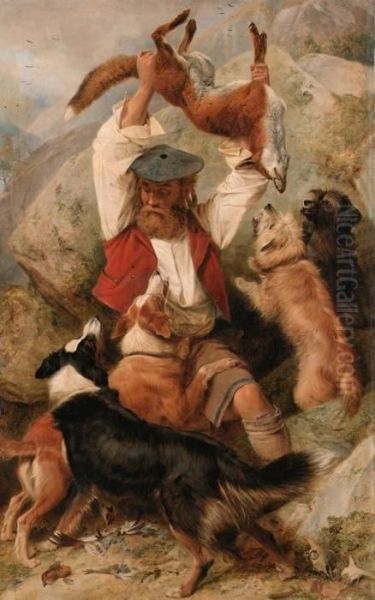 The Shepherd's Revenge Oil Painting by Richard Ansdell