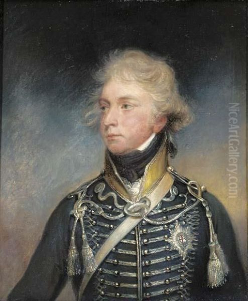 Portrait Of George Iv Oil Painting by Sir William Beechey