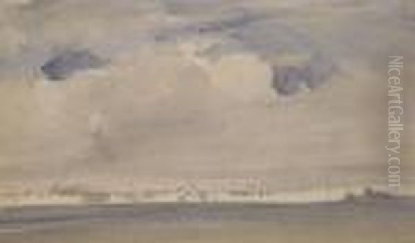 Le Quai De Schiavoni, Vu Depuis L'ile De San Giorgio Maggiore Oil Painting by Richard Parkes Bonington