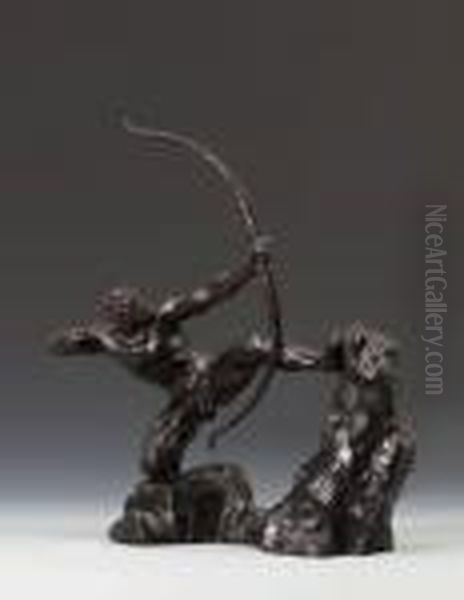 Hracls, Archer Oil Painting by Emile-Antoine Bourdelle