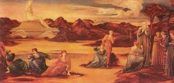 The Passing of Venus Oil Painting by Sir Edward Coley Burne-Jones