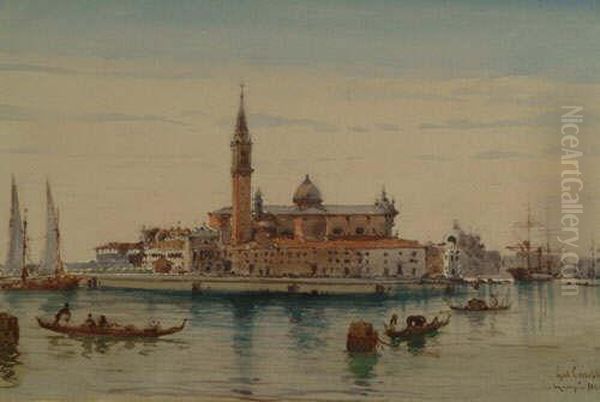 La Salute, Venice Oil Painting by Gabriele Carelli