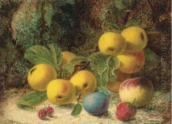 Apples Oil Painting by Oliver Clare