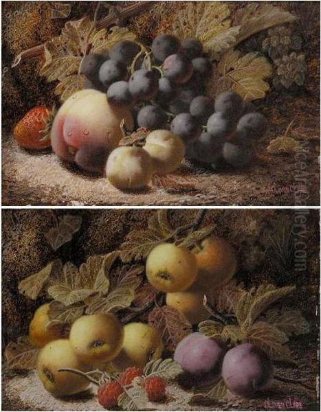 Still Lives Of Fruit Oil Painting by Oliver Clare