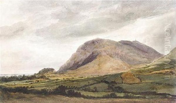 Bredon Hill Oil Painting by Peter de Wint