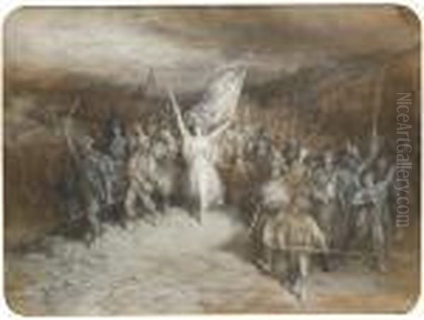 La Marseillaise Oil Painting by Gustave Dore