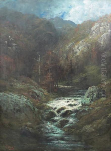 Paysage D'ecosse Oil Painting by Gustave Dore