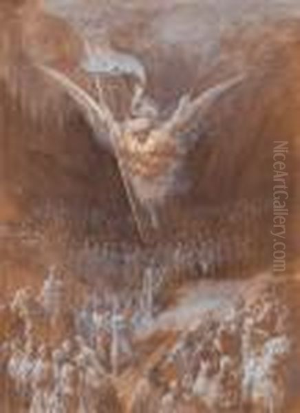 Victory Oil Painting by Gustave Dore