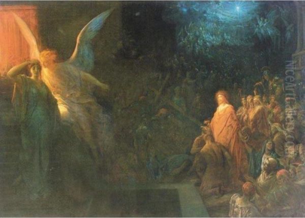 Le Reve De La Femme De Pilate, Claudia Procula Oil Painting by Gustave Dore