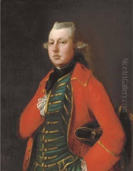 Portrait Of Mr Coke Oil Painting by Thomas Gainsborough