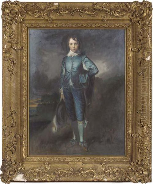 The Blue Boy Oil Painting by Thomas Gainsborough