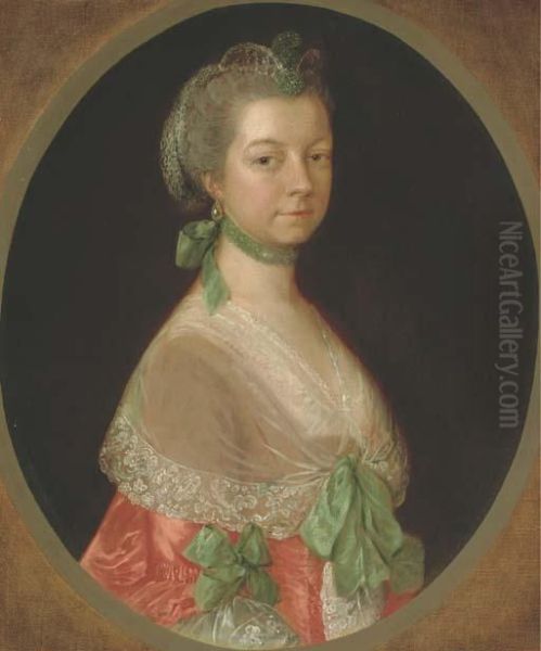 Portrait Of Elizabeth Uvedale Oil Painting by Thomas Gainsborough