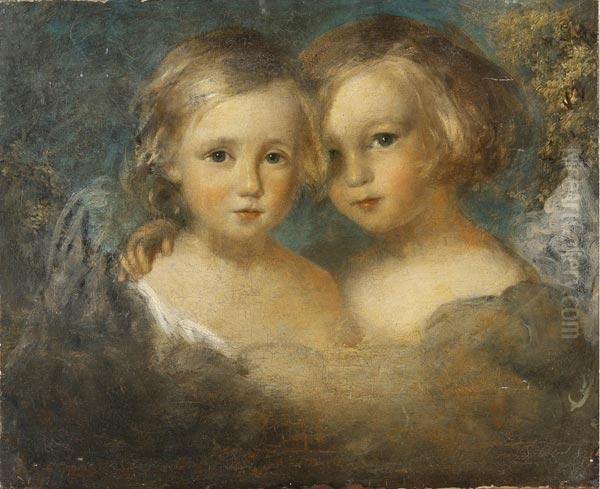 Ritratto Di Margaret E Mary Gainsborough Oil Painting by Thomas Gainsborough